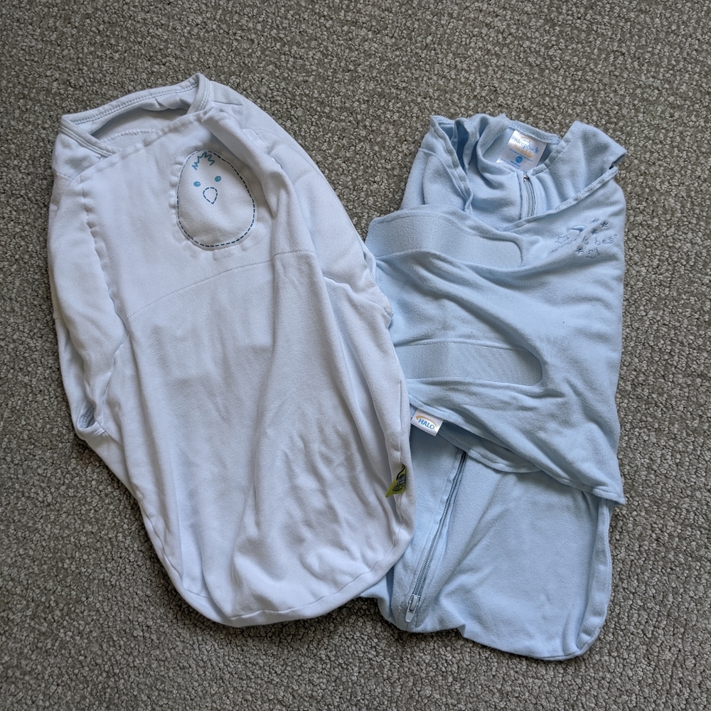 Halo and nested bean sleep sack swaddle bundle